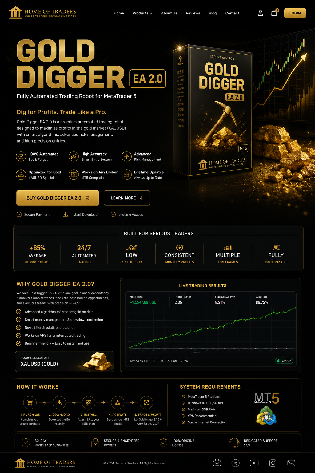 Gold Digger 2.0 v1.0.3 (Autotrade)
